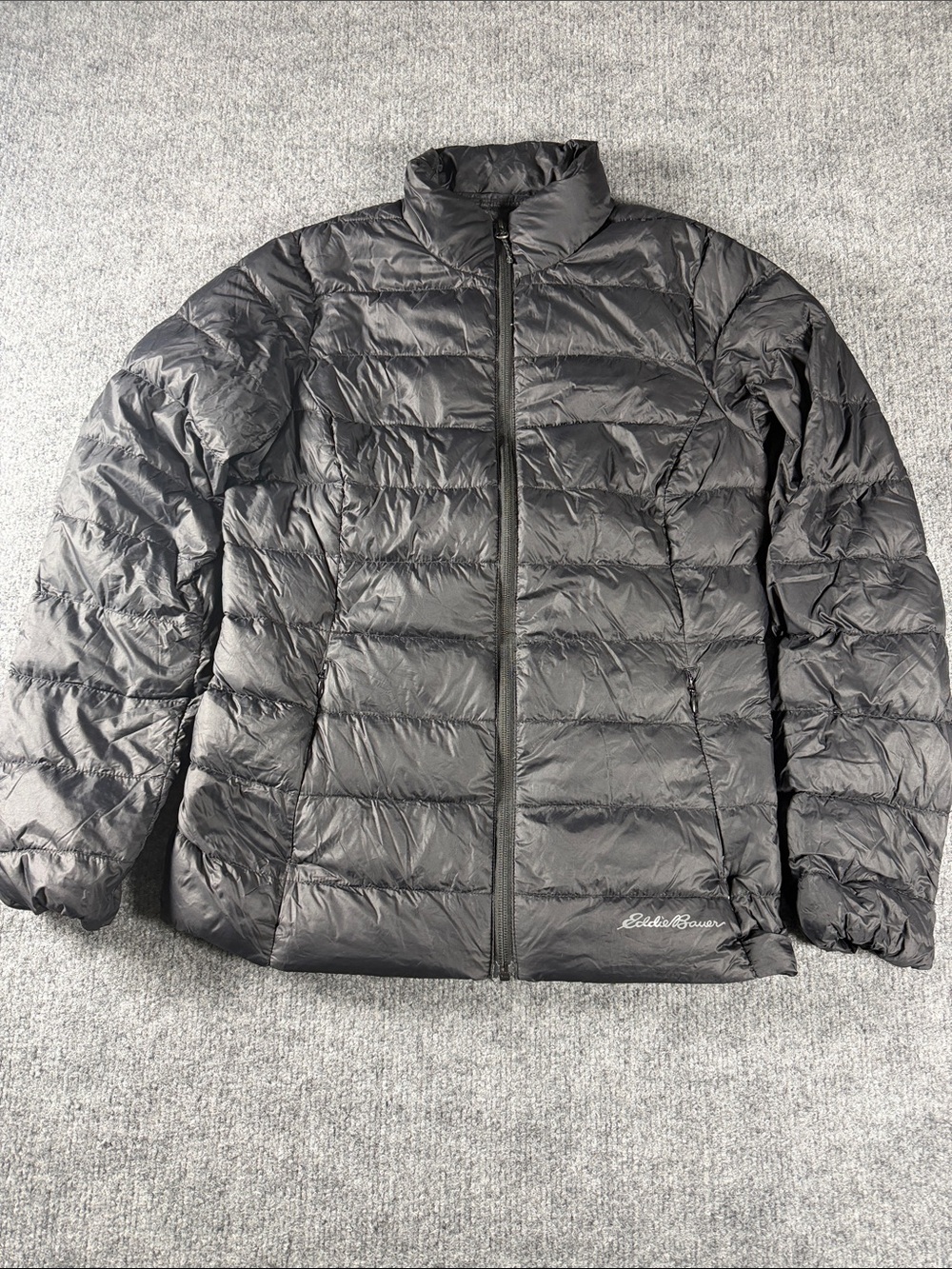 Eddie Bauer EB650 Women's Full Zip Puffer Jacket Black
